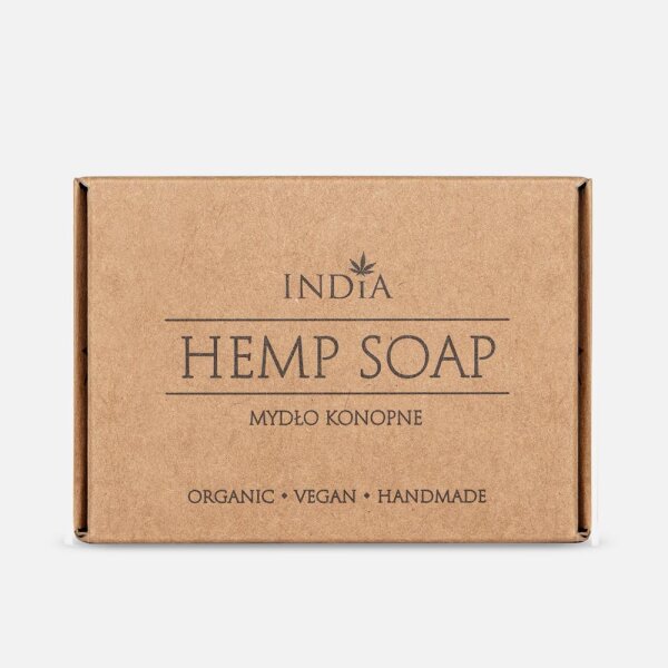 INDIA Cosmetics Hanf Seife  (90 g)