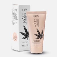 INDIA Cosmetics Wärmecreme Hanfsalbe gegen Muskel-...